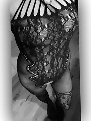 Adorable older momma is teasing her husband