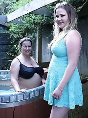 Chubby babe doing a naughty british lesbian bbw