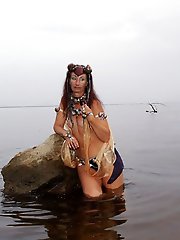 Hottest lass is touching herself