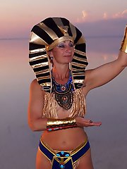 Colorful Elton Evening in Egypt style