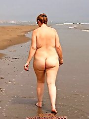 View my plump mature woman as she poses in the open air.