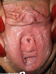 Redhead MILF devours a cock with her cunt